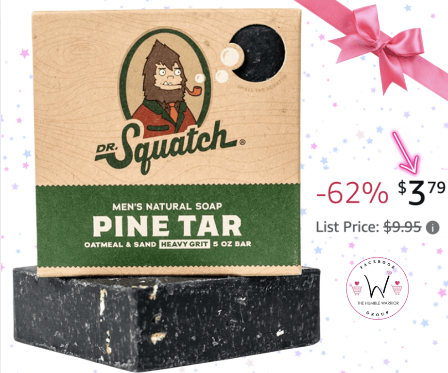 Dr. Squatch Pine Tar Soap Bar!